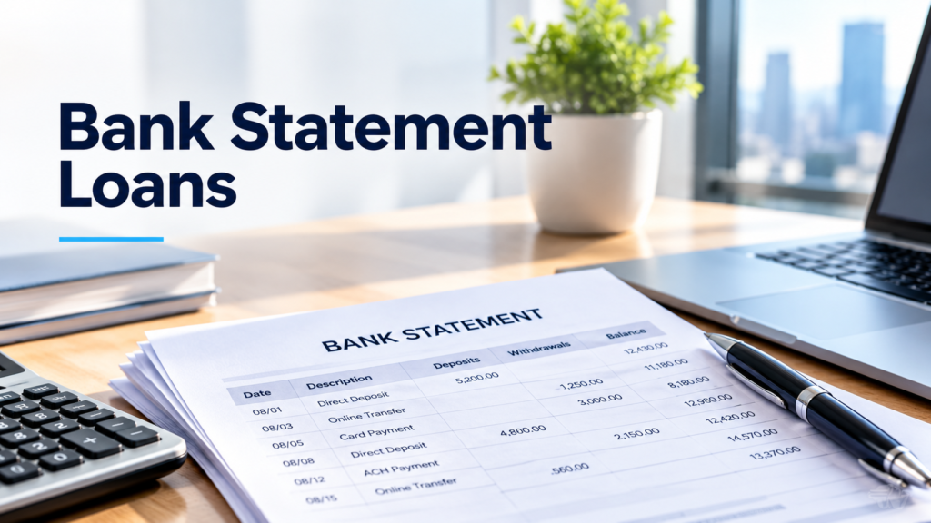 Bank Statement loan for self-employed borrowers