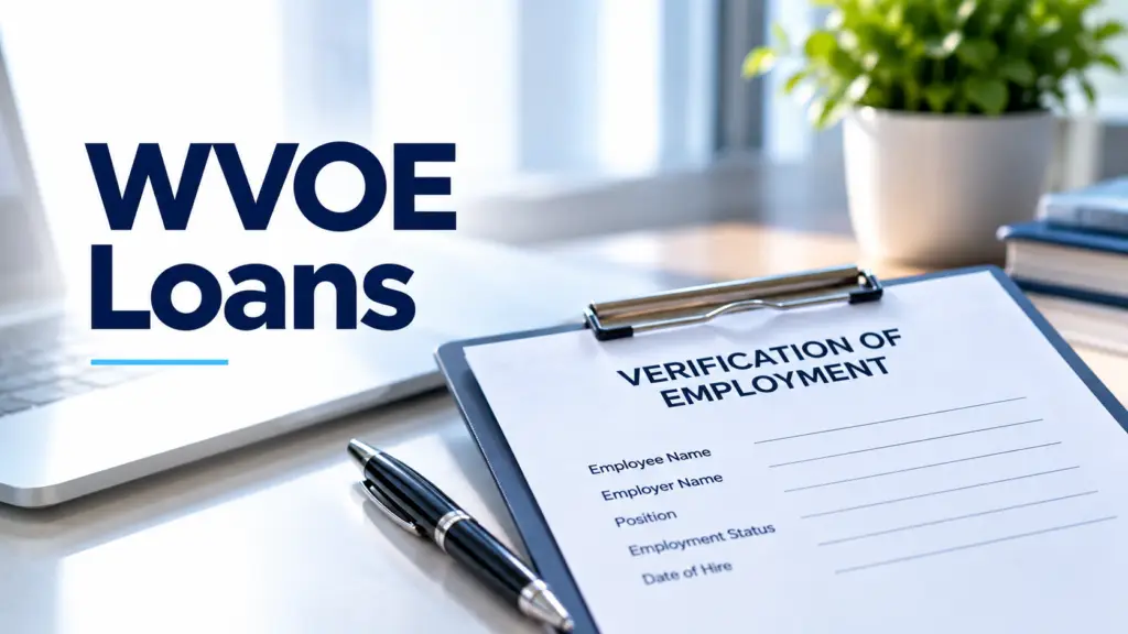 WVOE Loans - Written Verification of Employment